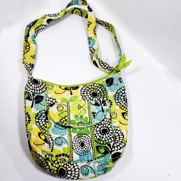 Vera Bradley "Limes Up" Crossbody Bag - Picture 2 of 9